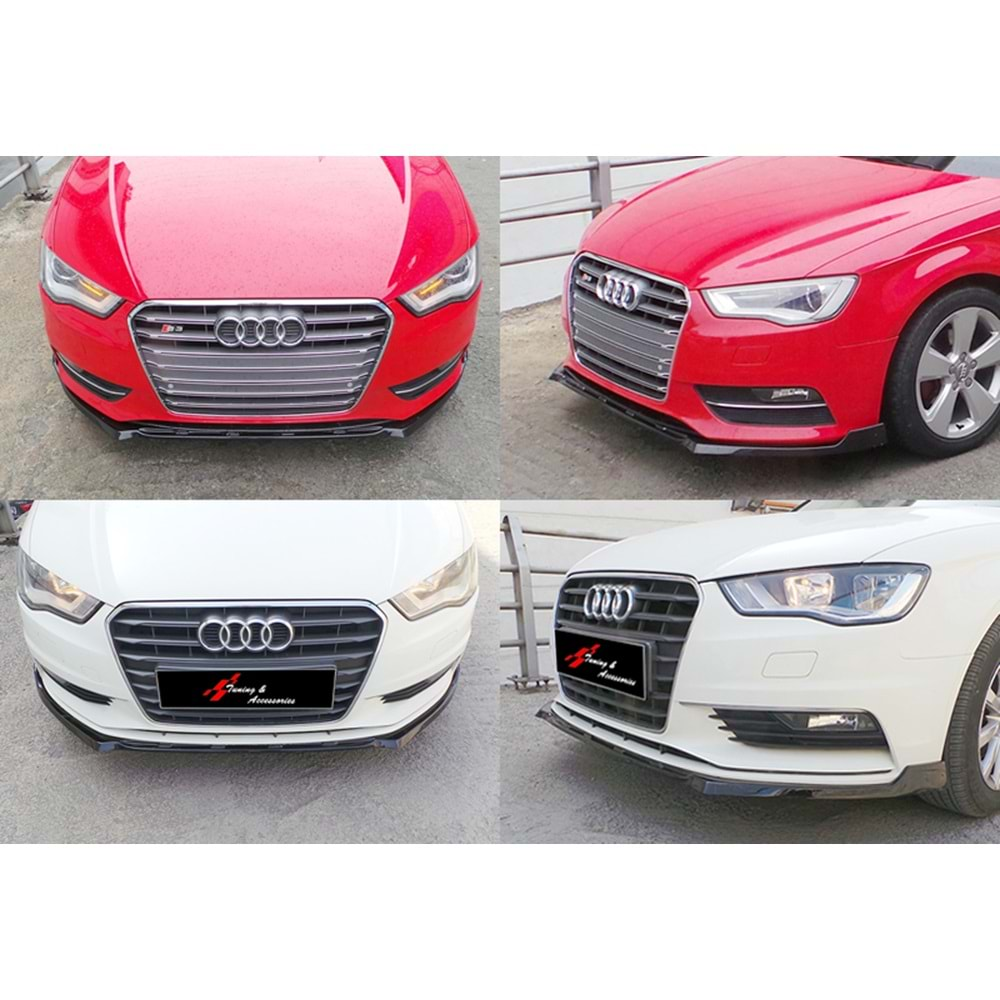 Audi A3 8V prednji lip spojler piano 2012-2016