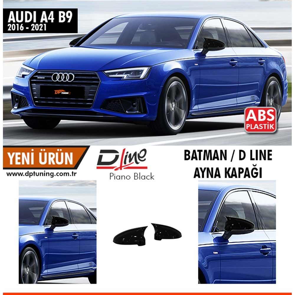 Audi A4 B9 poklopci retrovizora Batman 16-21