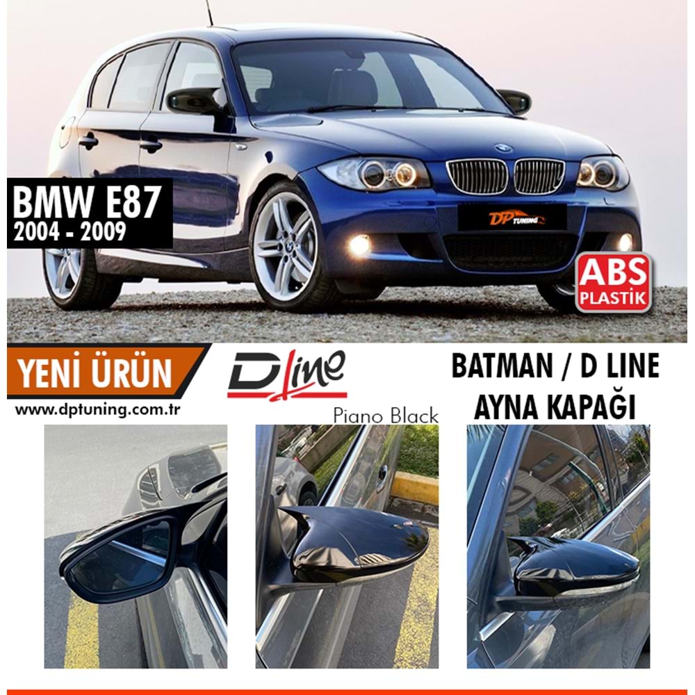 BMW X1 E87 poklopci retrovizora Batman 4-11