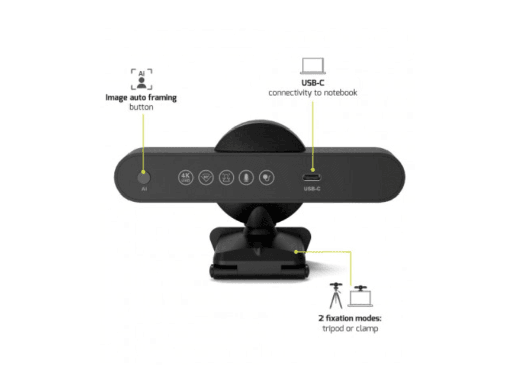 Webcam Web Kamera Port Mini 4K Konferencijska