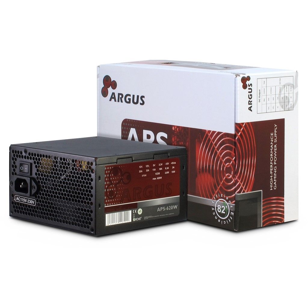 Napojna PSU Inter-Tech Argus 620W PCIe 6+2