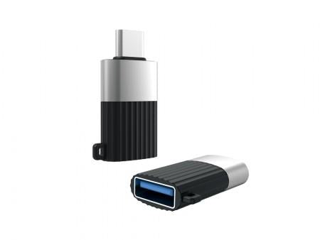 Adapter XO NB149-F Type-C u USB-A Crni