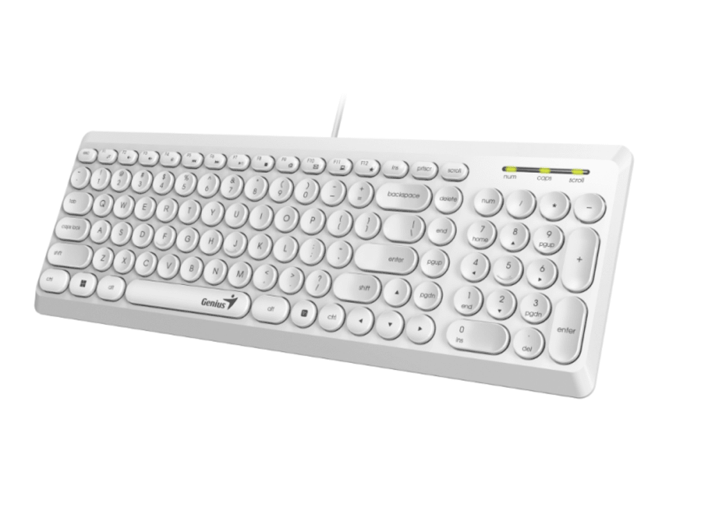 Tastatura Genius SlimStar Q200 Bijela