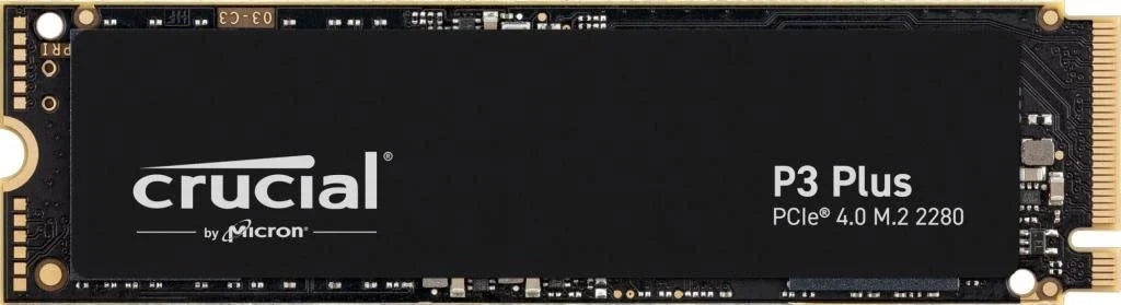 SSD Crucial P3 Plus 1TB M.2 NVMe PCIe Gen4