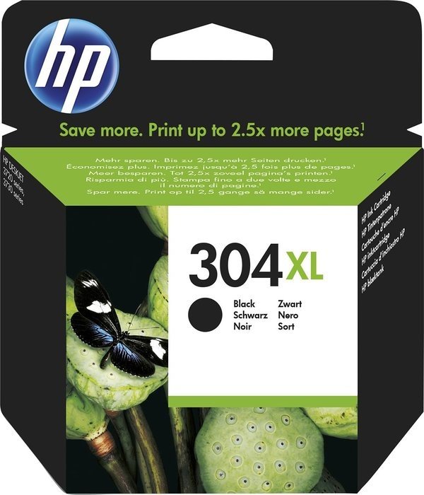 Tinta HP 304XL Black Ink Cartridge