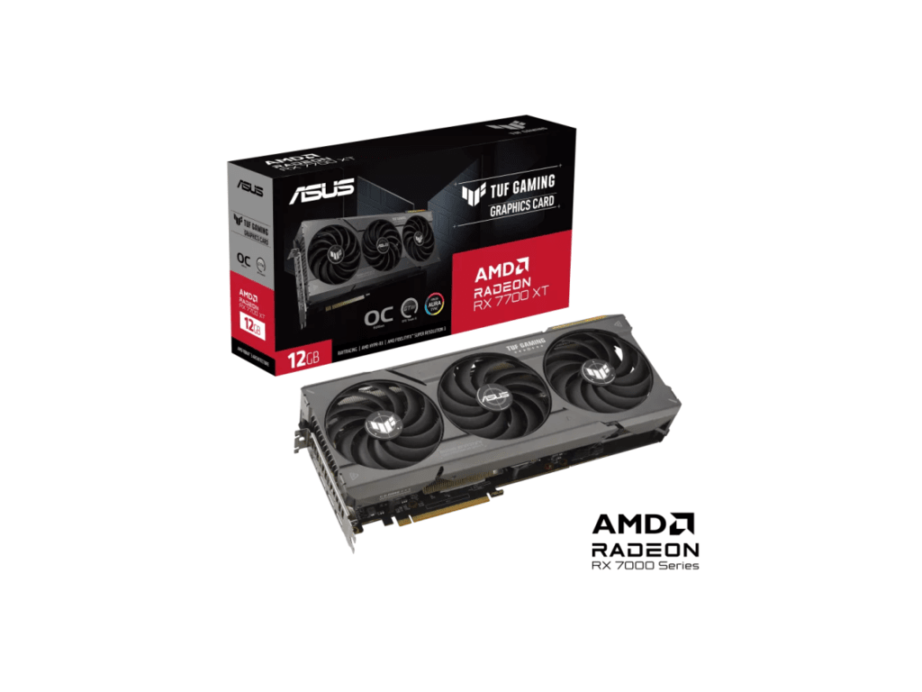 GPU Asus TUF OC RX7700XT RX 7700XT 12GB GDDR6