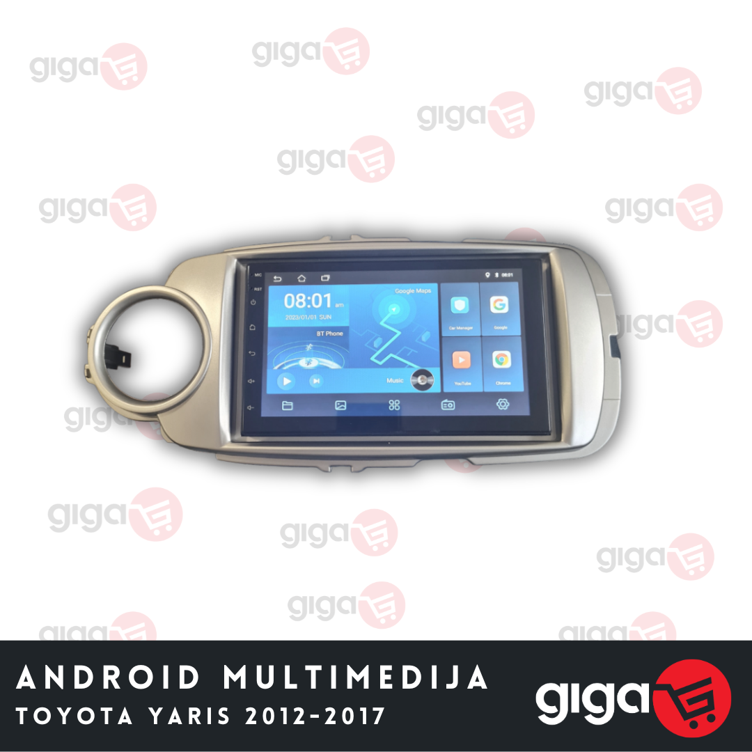 TOYOTA YARIS ANDROID AUTO RADIO MULTIMEDIA NAVI