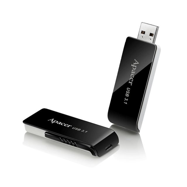 USB Stik Stick Apacer AH350 16GB USB3.1 Black