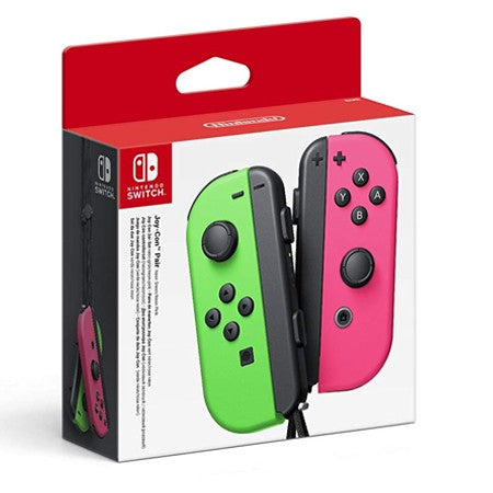 Nintendo Switch Joy-Con Pair Neon Green + Pink