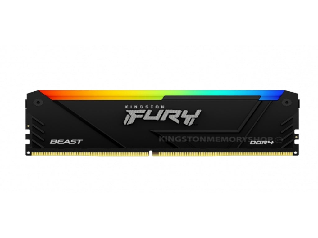 RAM Kingston Fury Beast RGB DDR4 2x16GB 3200MHz