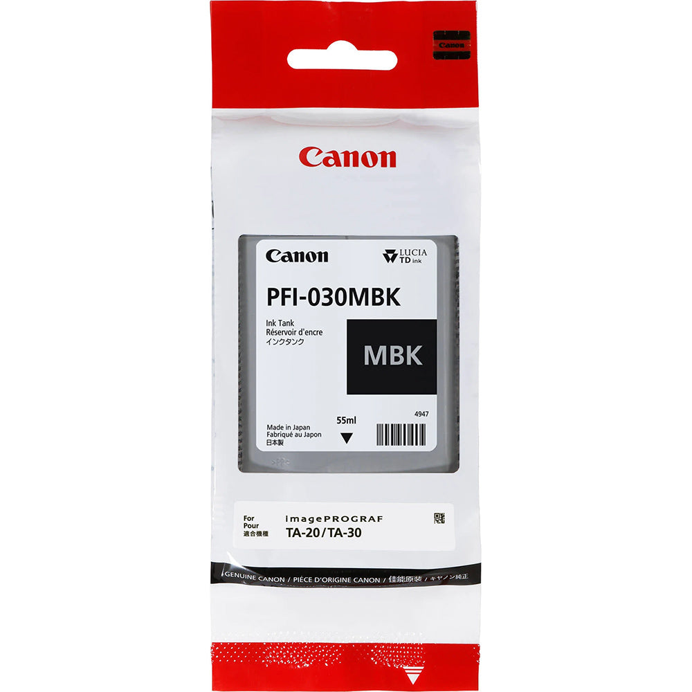 Tinta CANON PFI-030 Matte Black