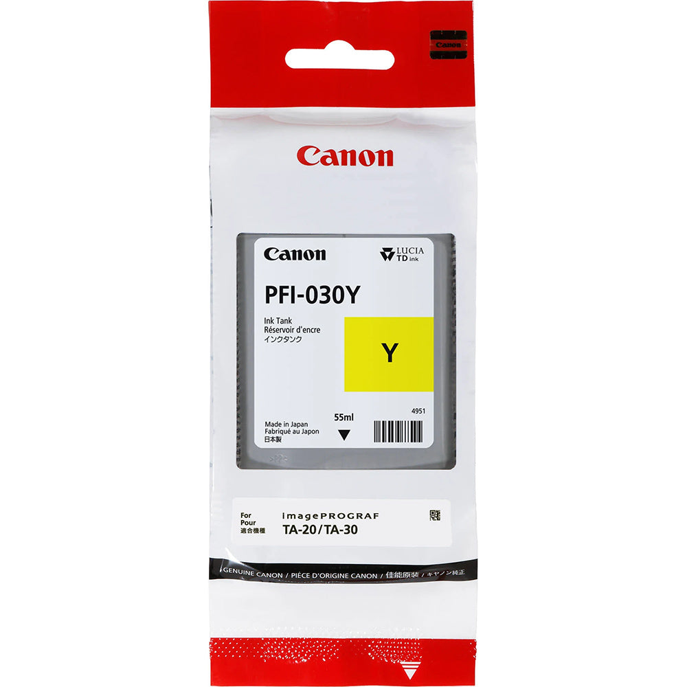 Tinta CANON PFI-030 Yellow