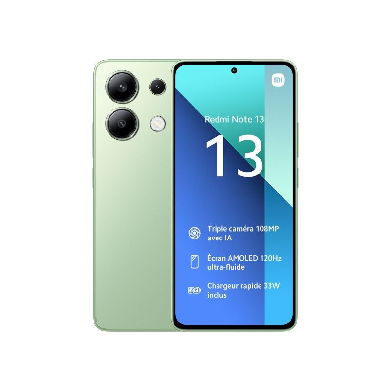 Mobitel Xiaomi Redmi Note 13 4G Green 8/256GB