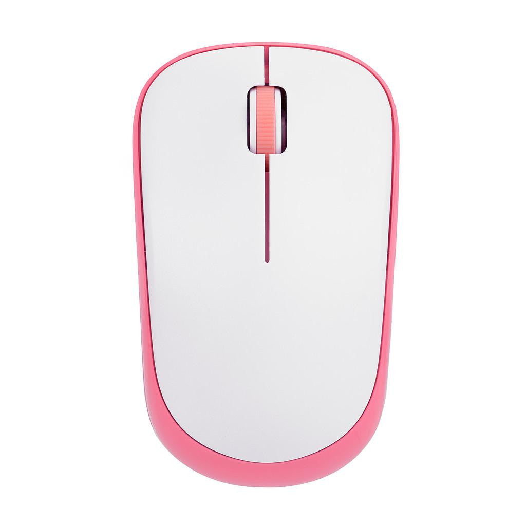 Miš Everest SM-833 Wireless White/Pink 1200dpi