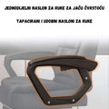 SET EOS KANCELARIJSKI STOL 100x60 BIJELI + MIRAGE KANCEALRIJSKA STOLICA YT-809 Platno Crna
