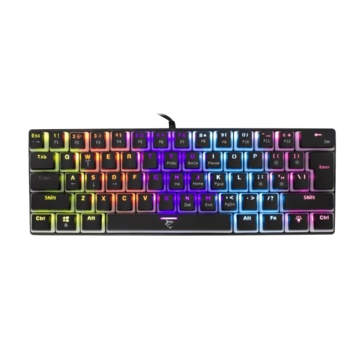 White Shark KEYBOARD GK-2202 ASHIKO Black / US