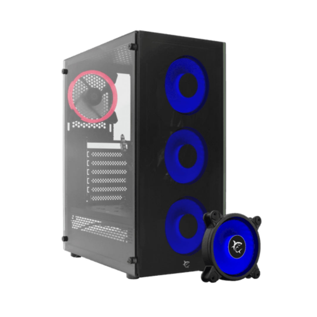 White Shark PC CASE GCC-2302 BULLET BLACK 4F