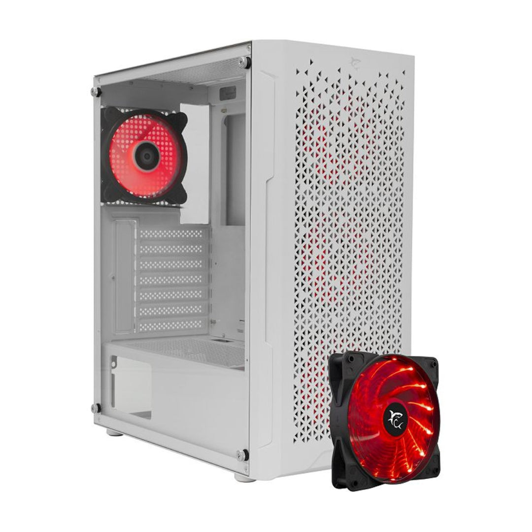 White Shark PC CASE GCC-2303 BULLET WHITE + 4F