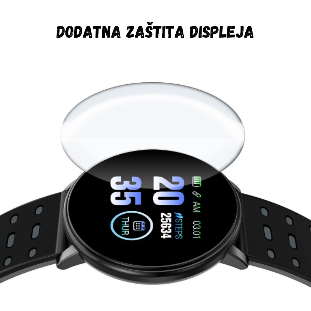 PAMETNI SAT 119+ SMART WATCH BIJELI