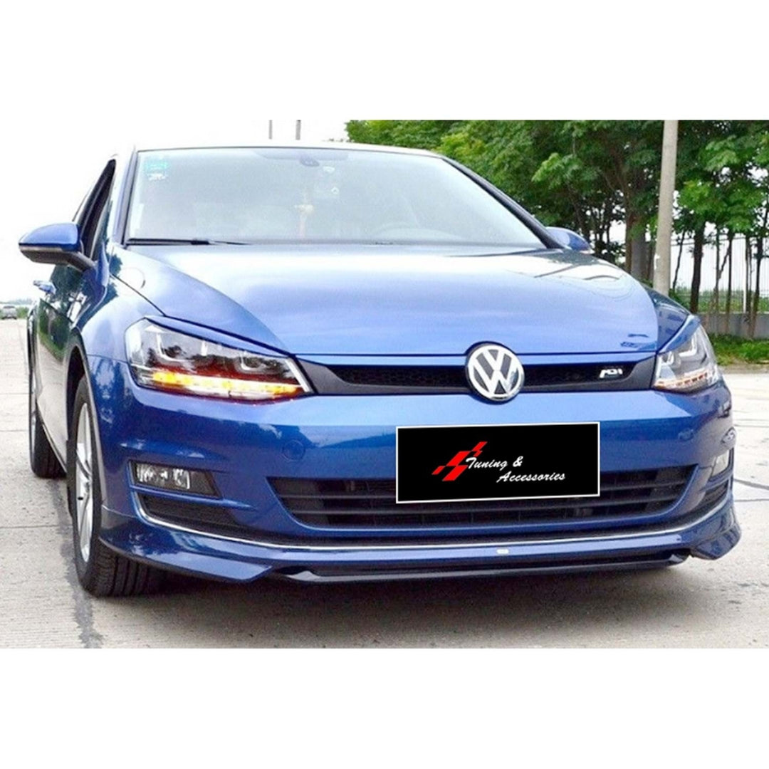 Golf 7 ABT Prefix Lip Spojler Crni