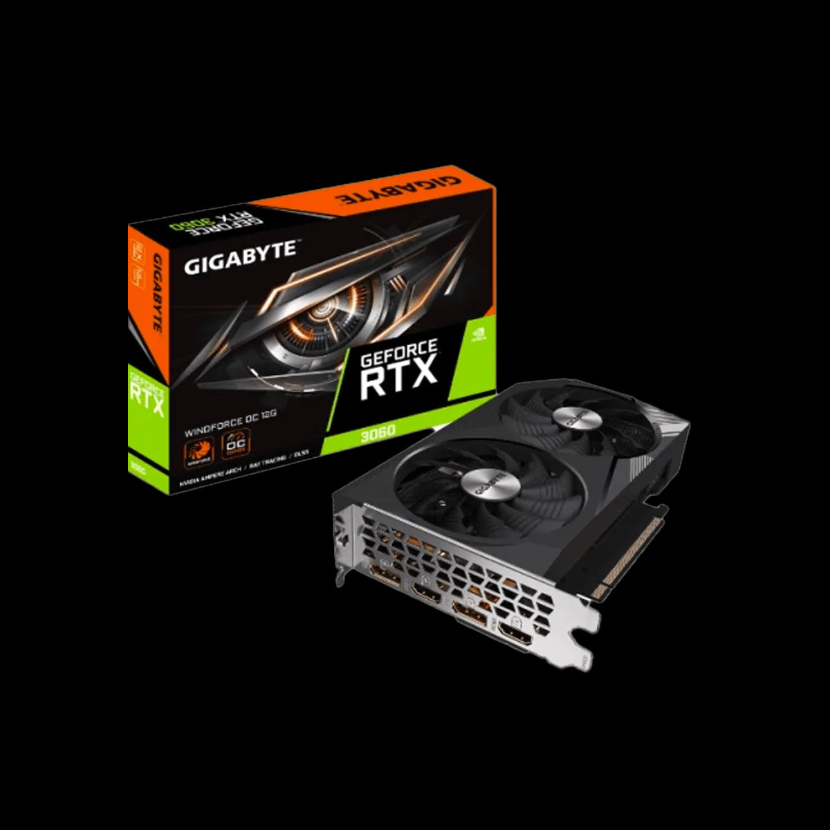 GPU Gigabyte RTX 3060 Windforce OC 12GB