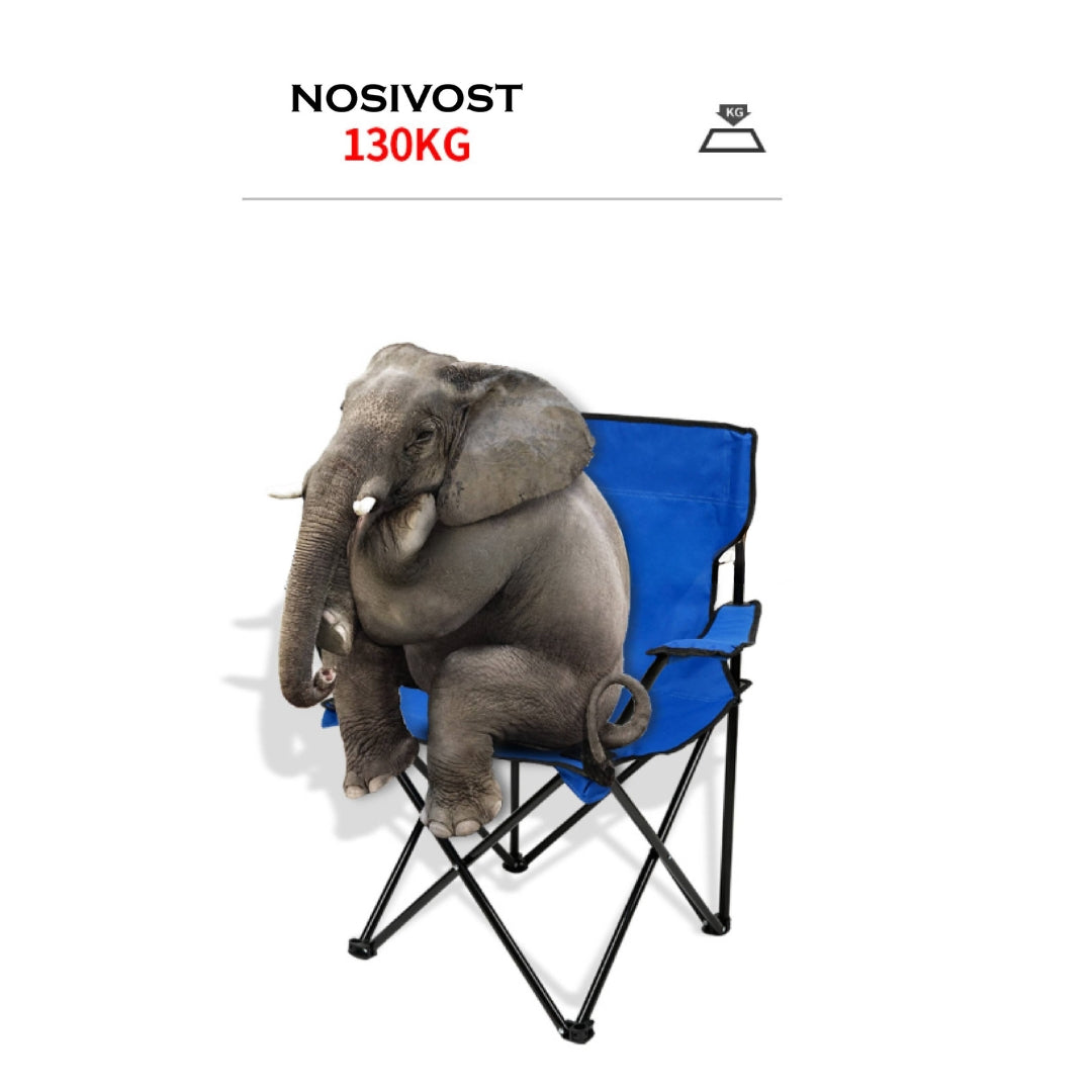 KAMPING COMBO - 4X KAMPING STOLICE + VELIKI STOL + HAMMOCK GRATIS