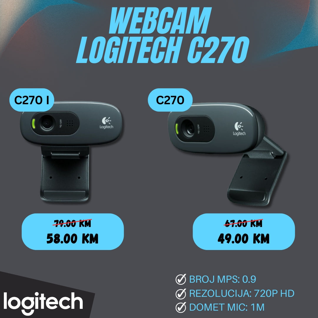 WEB CAMERA LOGITECH C270