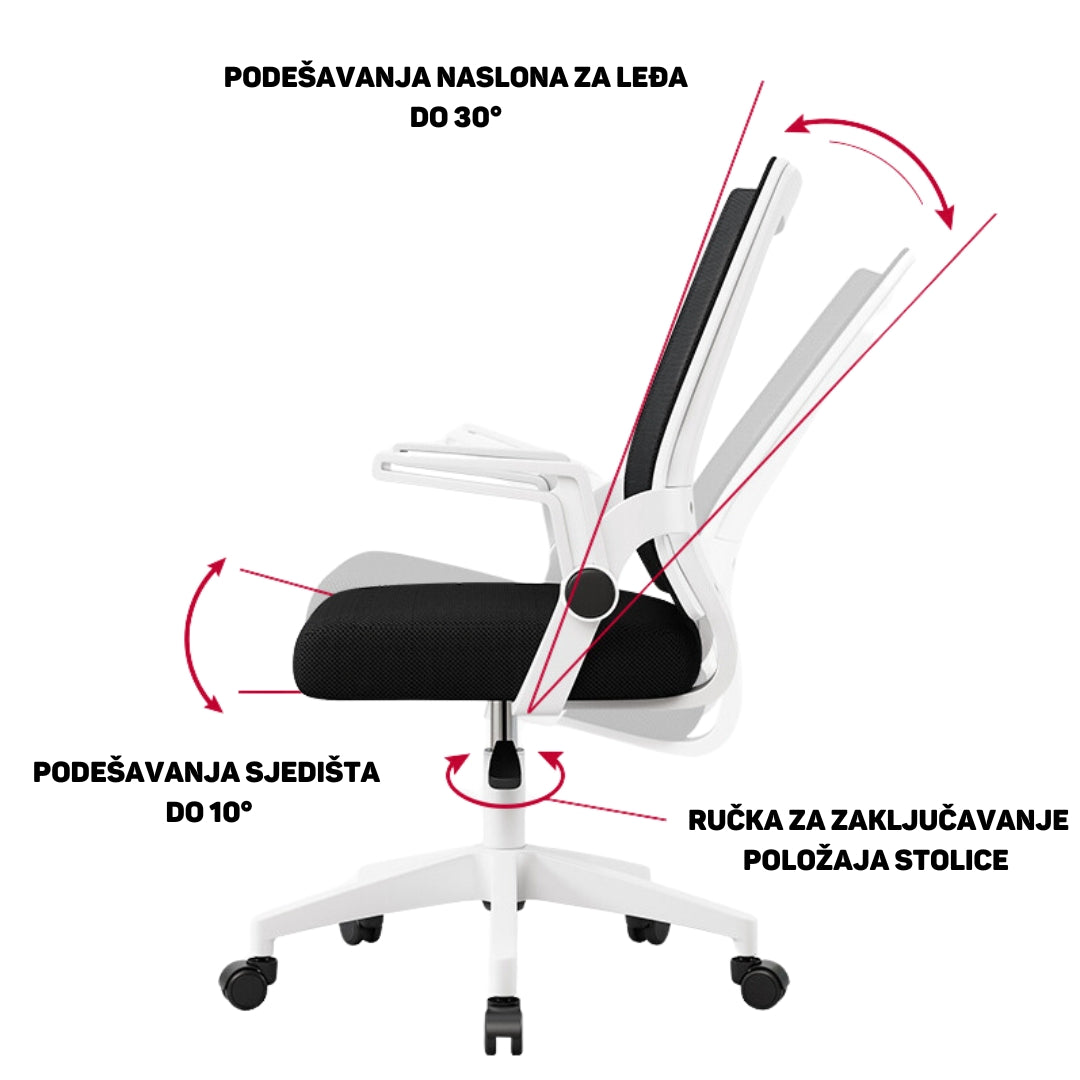 QUANTUM kancelarijska stolica YT-010 Zelena