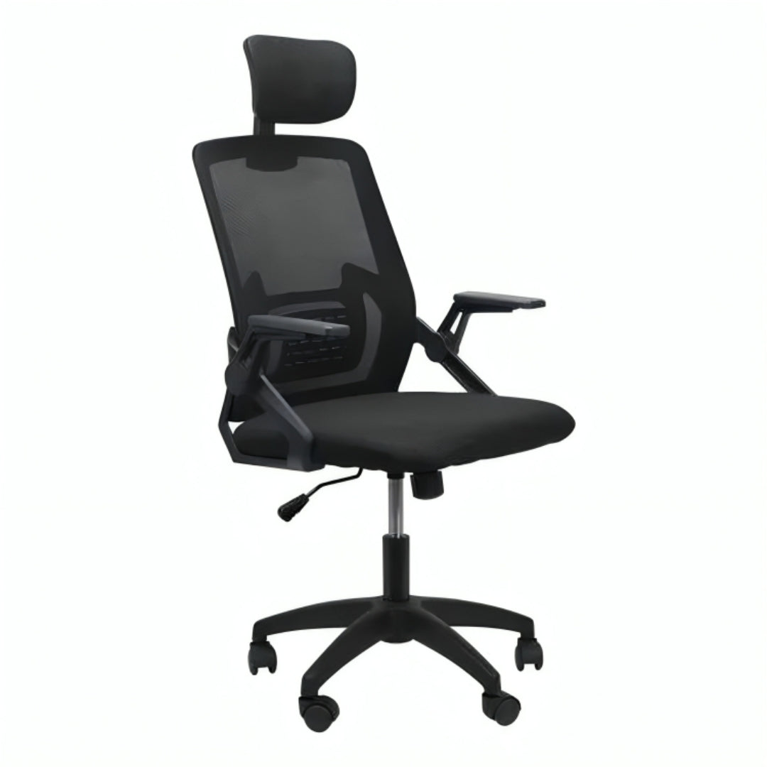SET EOS KANCELARIJSKI RADNI STOL CRNI + COMFORT ergonomska stolica YT-588 CRNA-CRNA