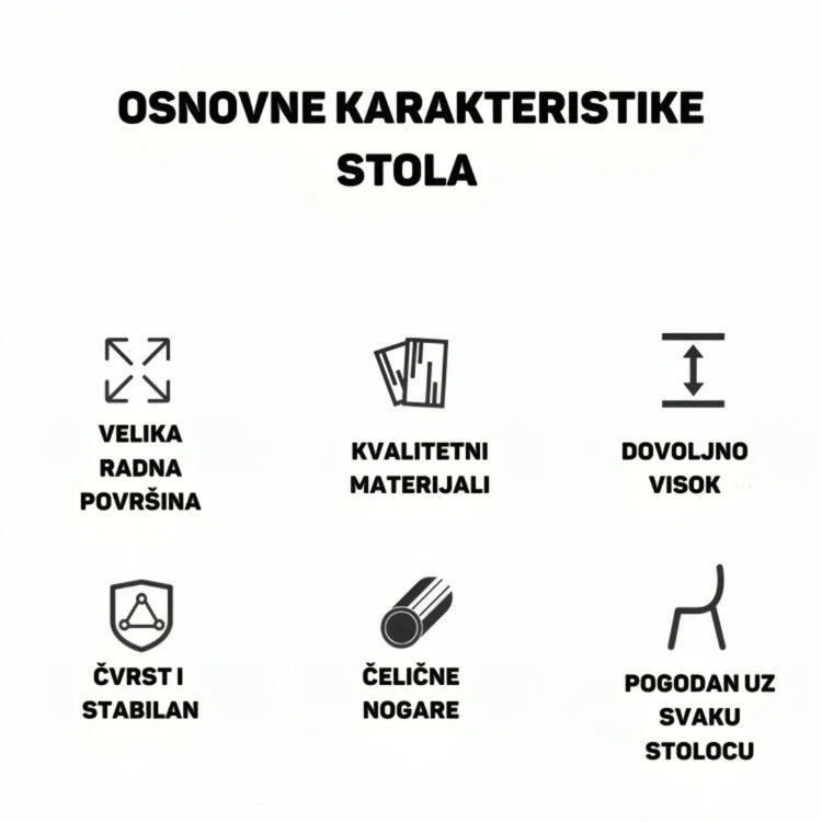 SET EOS KANCELARIJSKI RADNI STOL BIJELI + COMFORT ergonomska stolica YT-588 BIJELA-ROZA