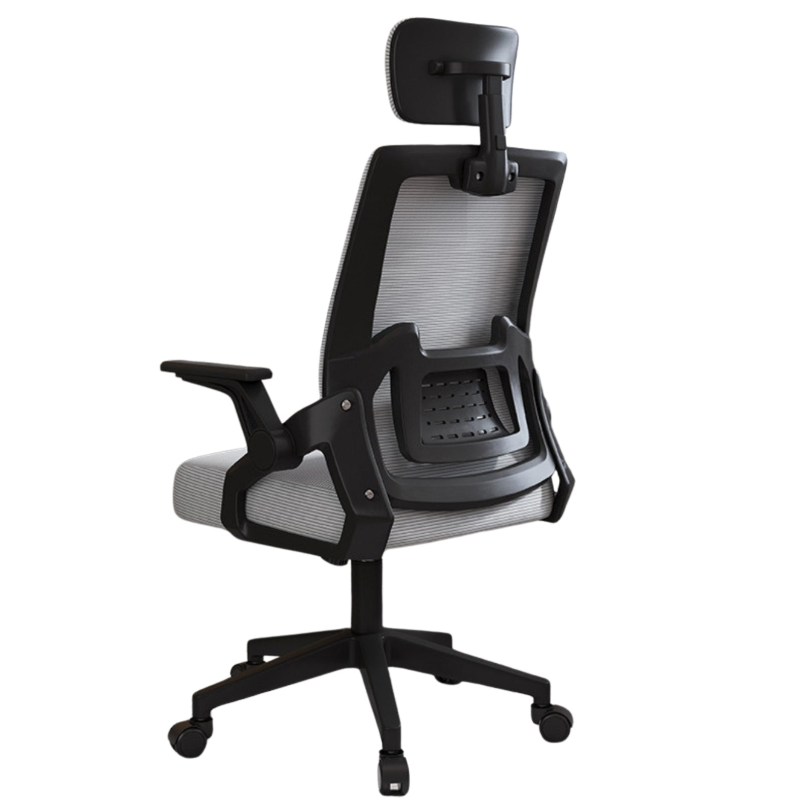 SET EOS KANCELARIJSKI RADNI STOL CRNI + COMFORT ergonomska stolica YT-588 CRNA-SIVA