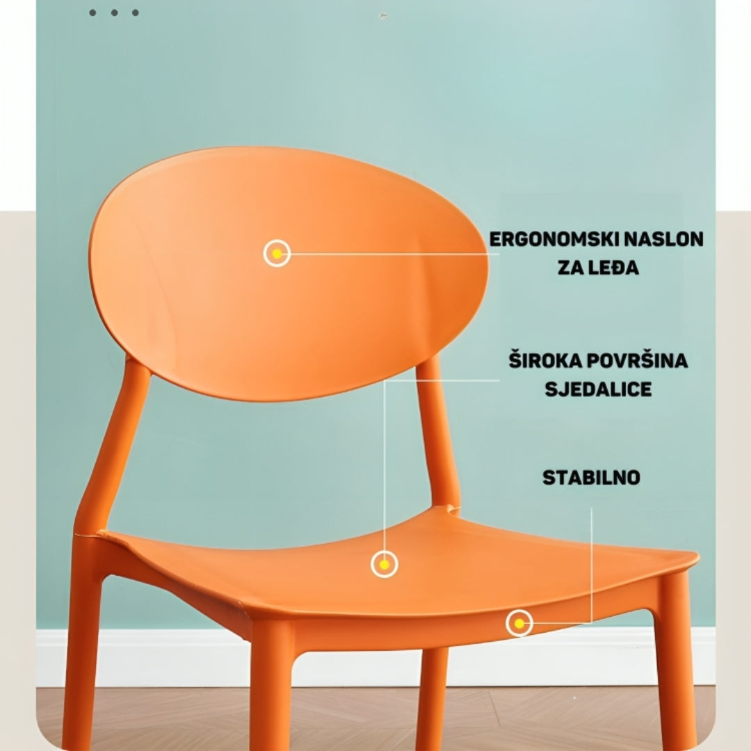GLYPH BAŠTENSKA VRTNA STOLICA FH-28 PLAVA
