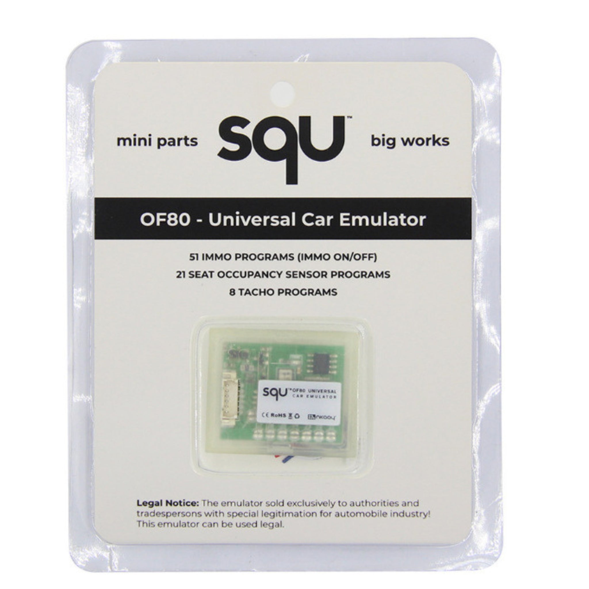 UNIVERAZLNI AUTO EMULATOR SQU OF80 IMMO