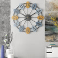 REALM DEKORATIVNI ZIDNI SAT 50 CM CRNI