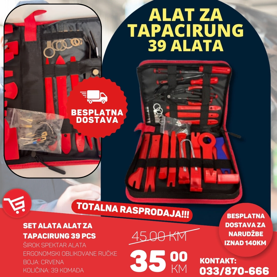 Set alata alat za tapacirung 39 pcs