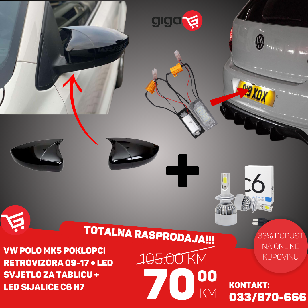 SET ZA VW POLO MK5 2009-2017