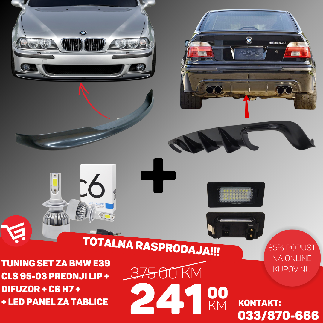 TUNING SET ZA BMW E39 1995-2003