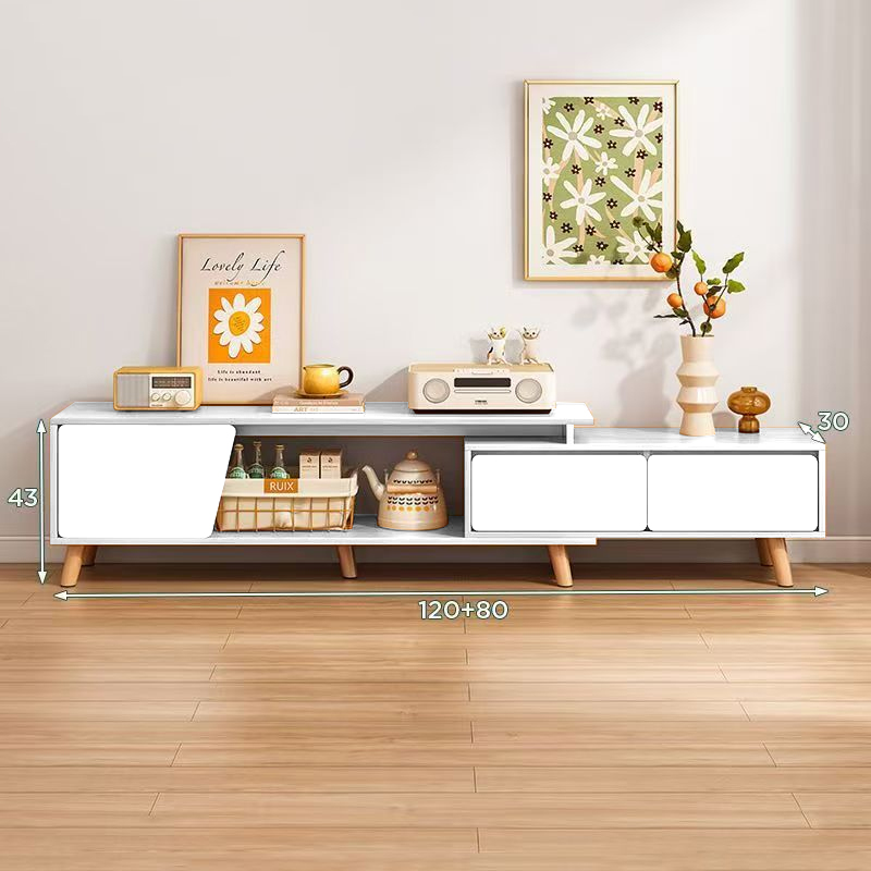 SET NAELIS TV KOMODA 120+80 CM + CANOPIA KLUB STO DNEVNI