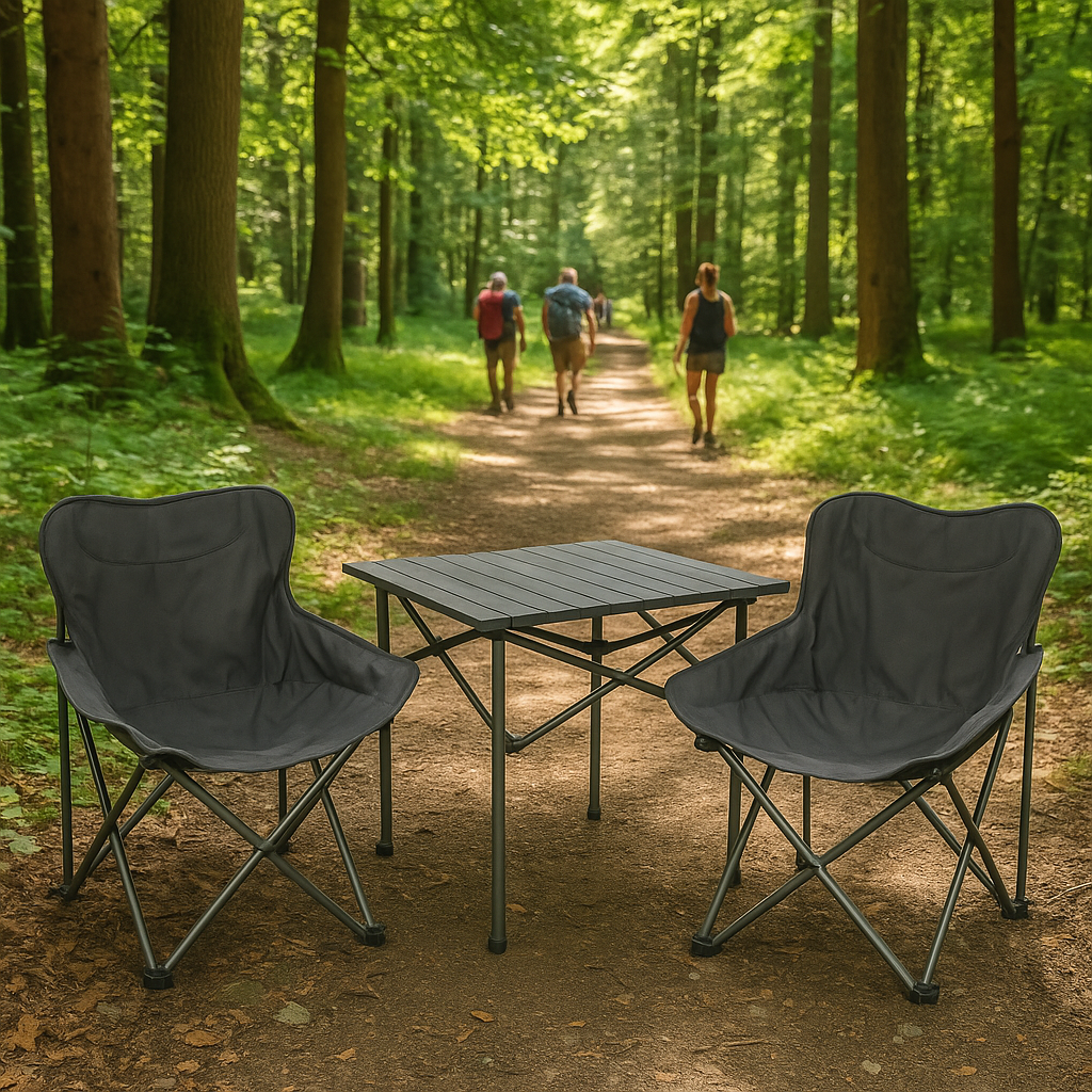 KAMPING COMBO - 2x STOLICE + MALI STOL