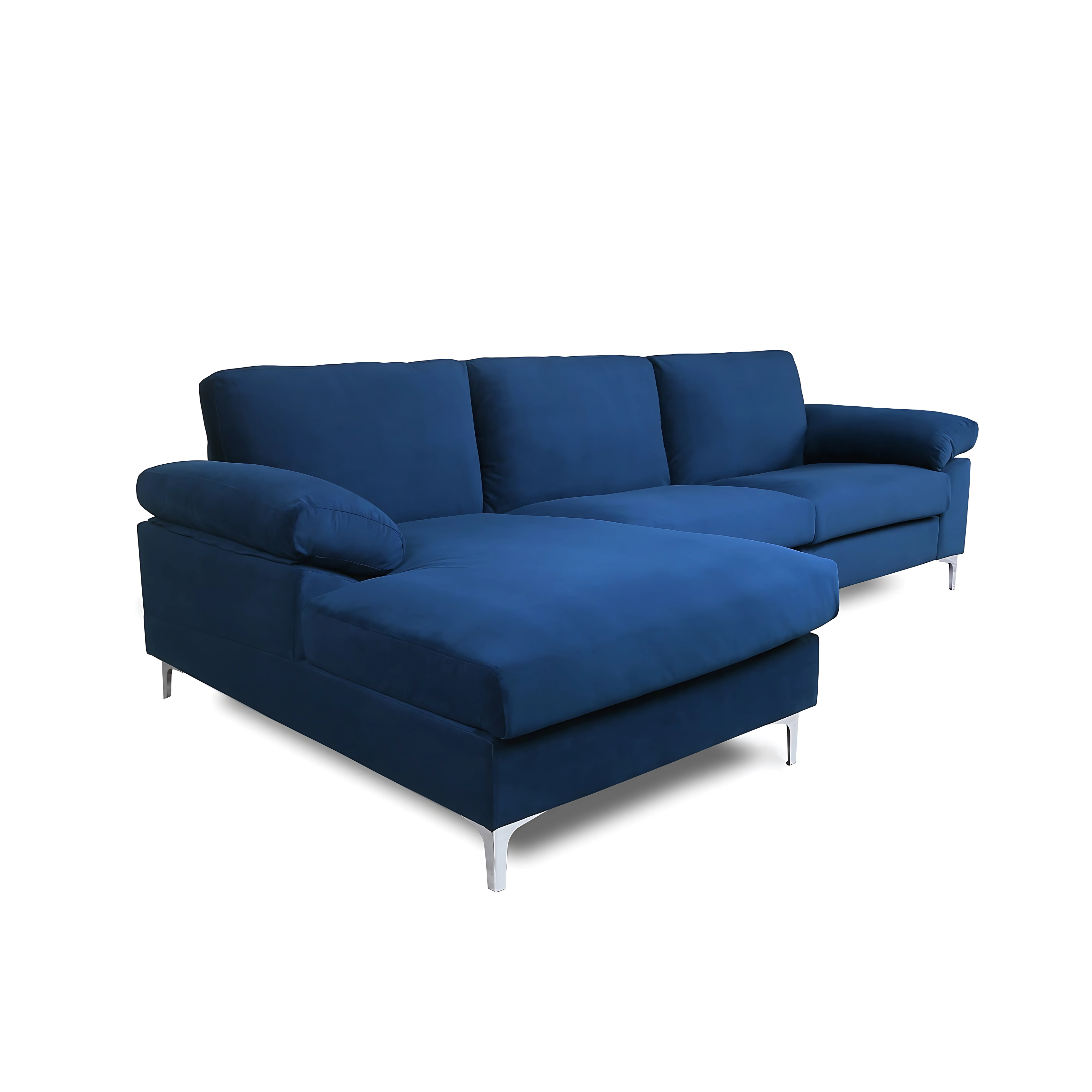 KAVEAH UGAONA GARNITURA SOFA PLAVA