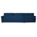 KAVEAH UGAONA GARNITURA SOFA PLAVA