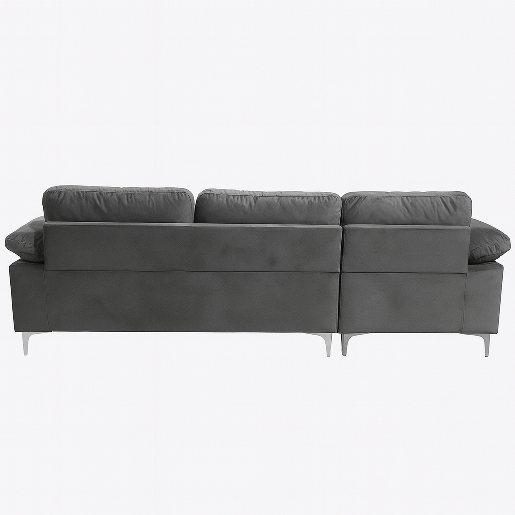 KAVEAH UGAONA GARNITURA SOFA SIVA