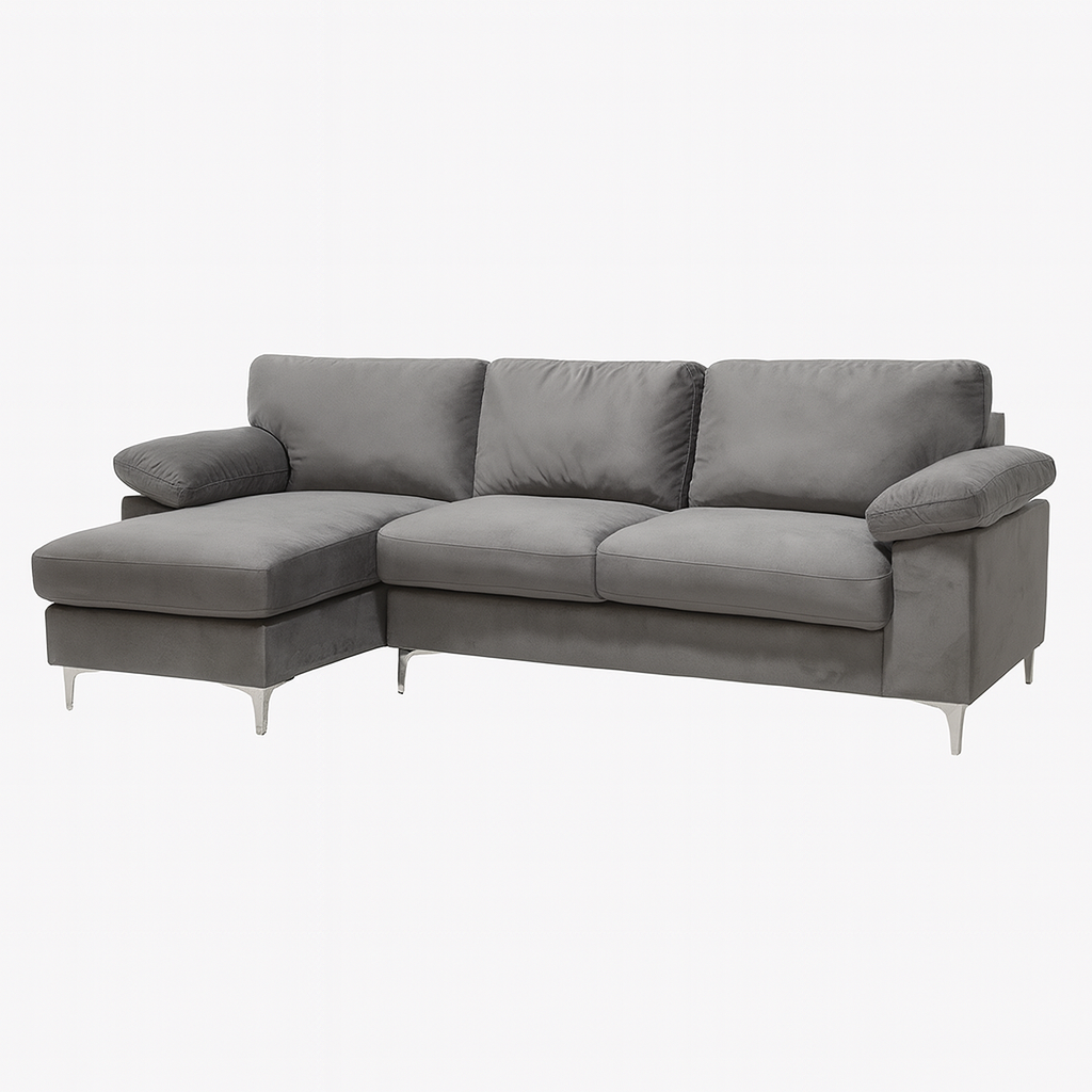 KAVEAH UGAONA GARNITURA SOFA SIVA