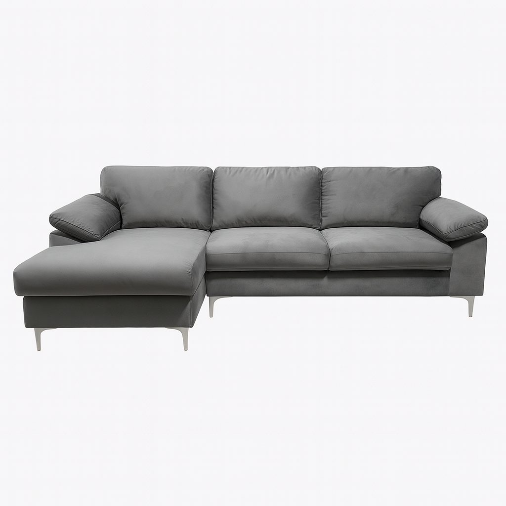 KAVEAH UGAONA GARNITURA SOFA SIVA