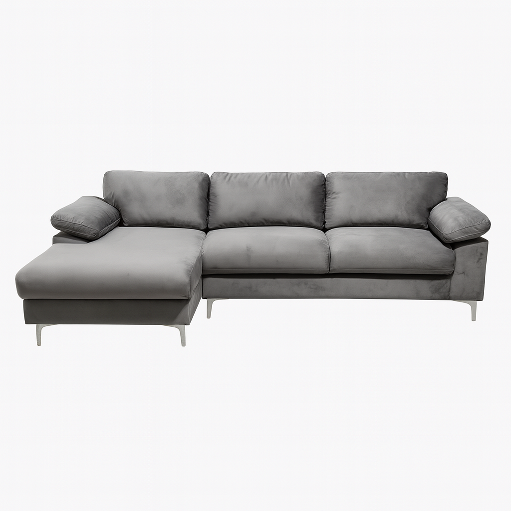 KAVEAH UGAONA GARNITURA SOFA SIVA