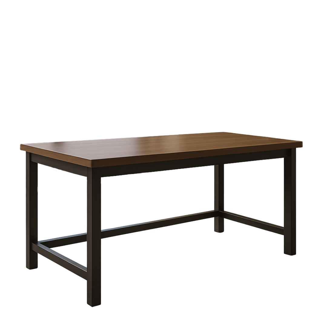 EOS KANCELARIJSKI RADNI STOL 140x60 CM STO CRNI