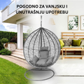 NUVIA VISEĆA LEŽALJKA GNIJEZDO SIVA
