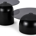 SOLOS DNEVNI KLUB STOL CRNI 70X50 CM