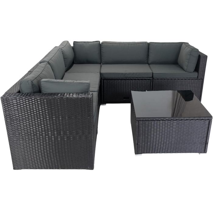 AVOCA VRTNA GARNITURA 6 DIJELOVA SIVA