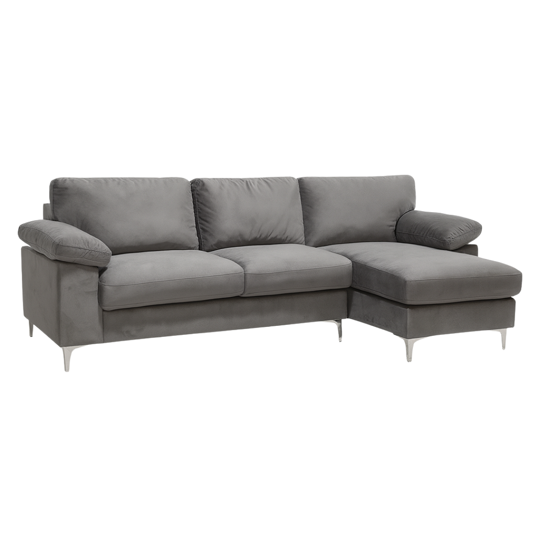KAVEAH UGAONA GARNITURA SOFA SIVA
